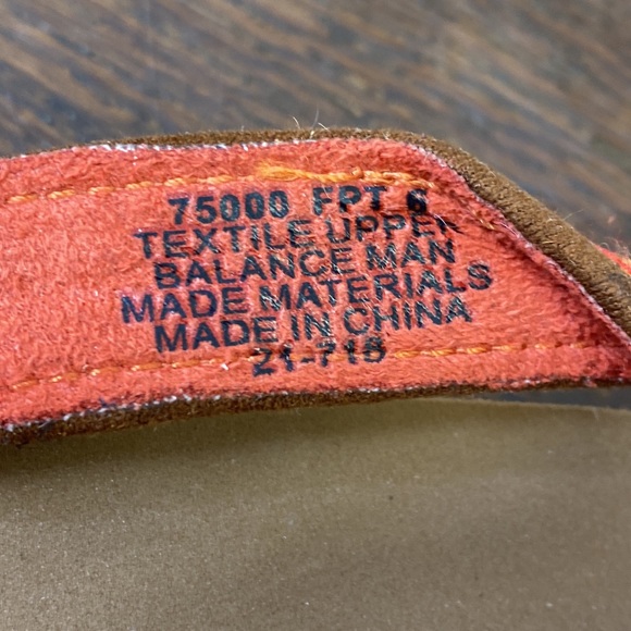 Minnetonka Flip Flop Sandals HEDY Frisco Stripe Size 6 - Picture 7 of 8